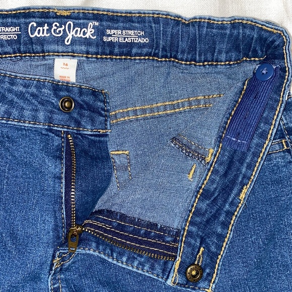 Cat & Jack jeans. Size Girls 16 - Picture 5 of 6